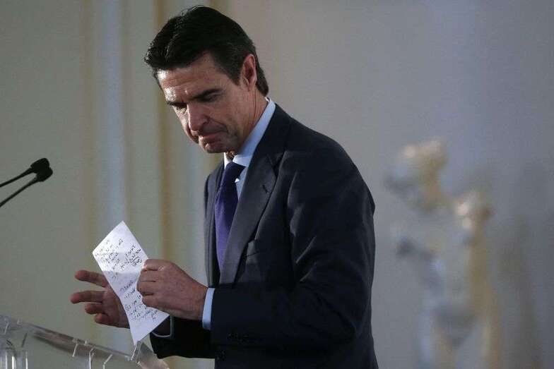 El ex ministro José Manuel Soria, en una imagen de archivo de un acto en Telde (Foto TA)