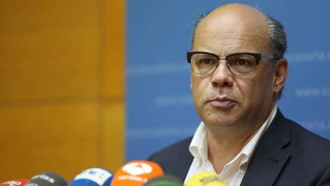 José Miguel BarragánÂ como Secretario General Nacional de CC (Foto TA)