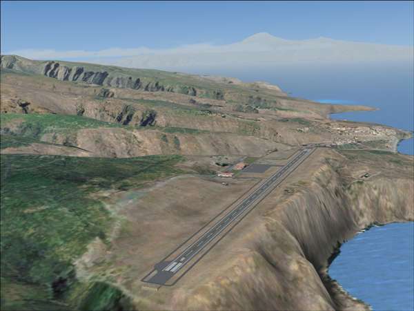 Aeropuerto de La Gomera (Foto TA)