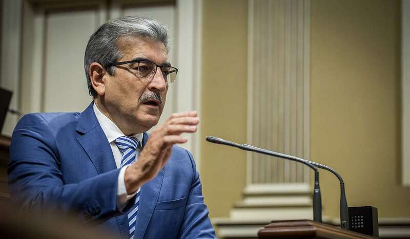 Román Rodríguez, líder de Nueva Canarias (Foto TA)