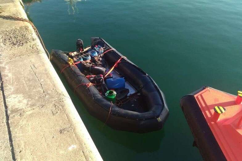 Imagen de una de las embarcaciones (Foto TA)