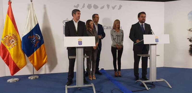 Imagen del anuncio del acuerdo (Foto TA)