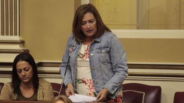 Guadalupe González, secretaria de Organización de CC y parlamentaria regional (Foto eldiario.es)