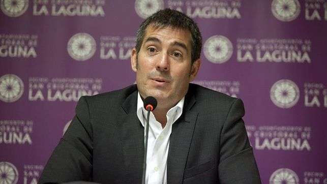 El presidente canario Fernando Clavijo, en una imagen de archivo durante su etapa de alcalde (Foto TA)