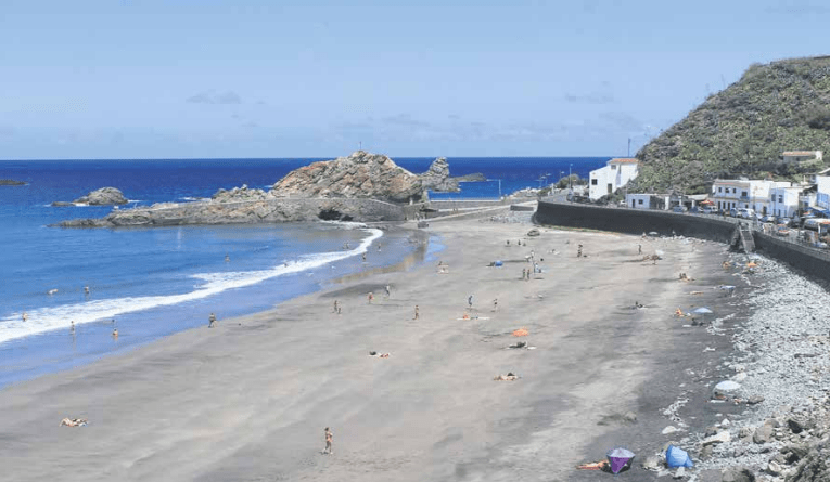 Playa Anaga, en Tenerife (Foto TA)