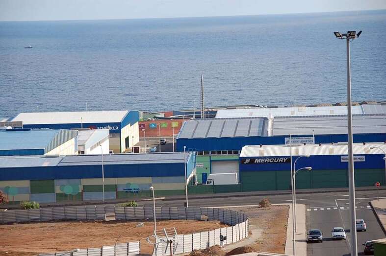 Zona industrial de Telde (Foto TA)
