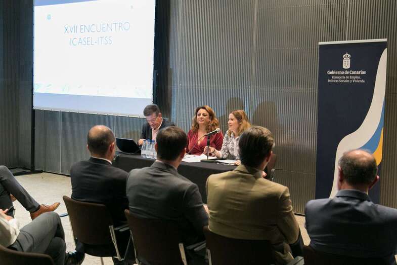 Imagen del Encuentro del Instituto Canario de la Seguridad Laboral (Foto TA)