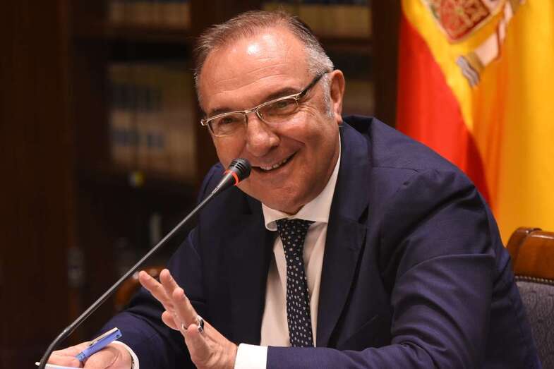 José Manuel Baltar, consejero de Sanidad del Gobierno canario (Foto TA)