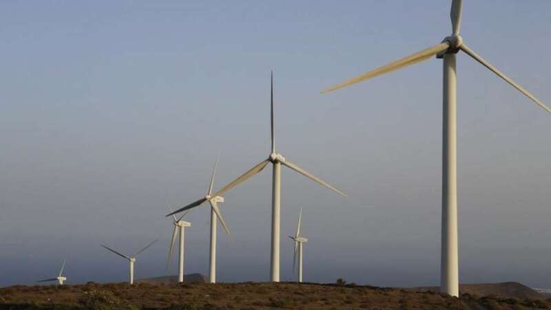 Imagen de archivo de un parque eólico (Foto Canarias7)