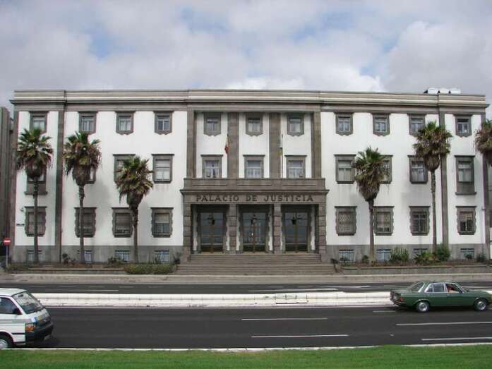 Sede judicial en la capital grancanaria (Foto TA)