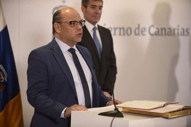 José Miguel Barragán, secretario general de Coalición Canaria (Foto TA)