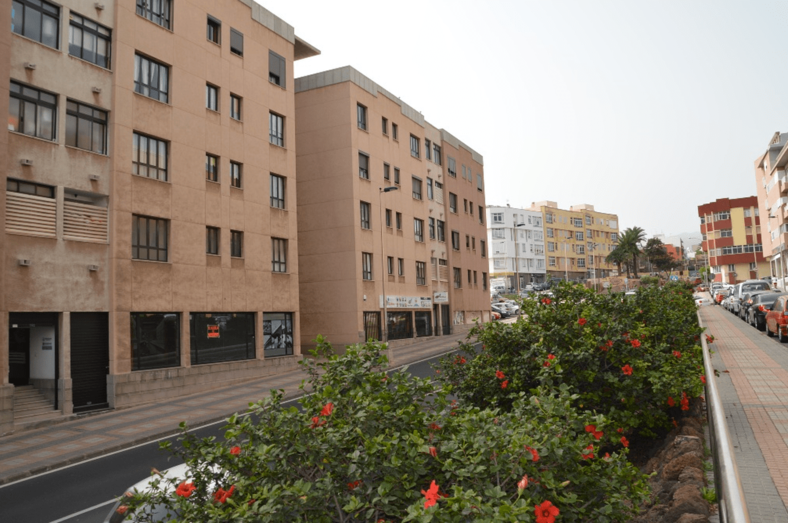 Imagen de archivo de una promoción de viviendas en Telde (Foto TA)