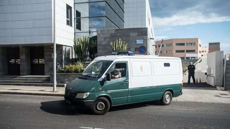 Furgón de la Guardia Civil (Foto La Voz de Lanzarote)