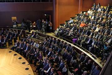 Acto institucional para realzar el nuevo Estatuto de Autonomía de Canarias (Foto Acfi Press)