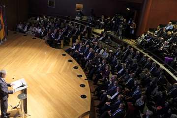 Acto institucional para realzar el nuevo Estatuto de Autonomía de Canarias (Foto Acfi Press)