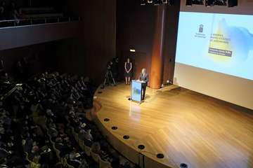 Acto institucional para realzar el nuevo Estatuto de Autonomía de Canarias (Foto Acfi Press)