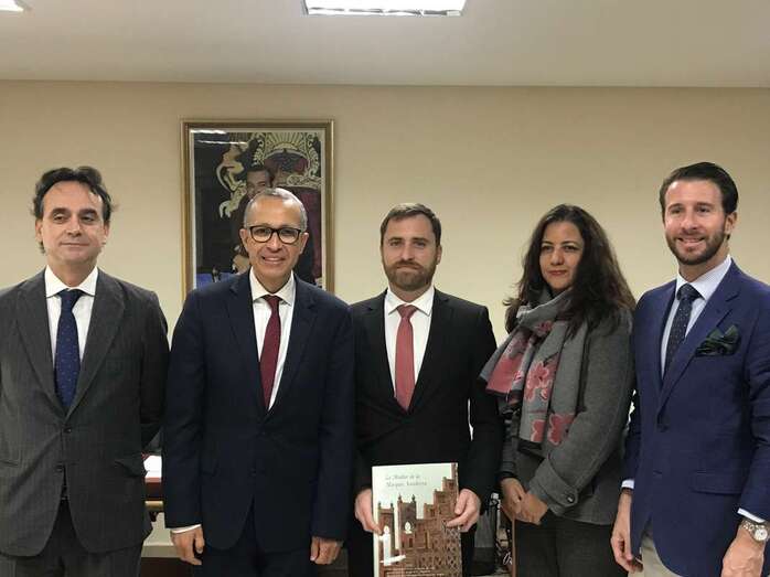 La delegación canaria que acudió a Marruecos (Foto TA)