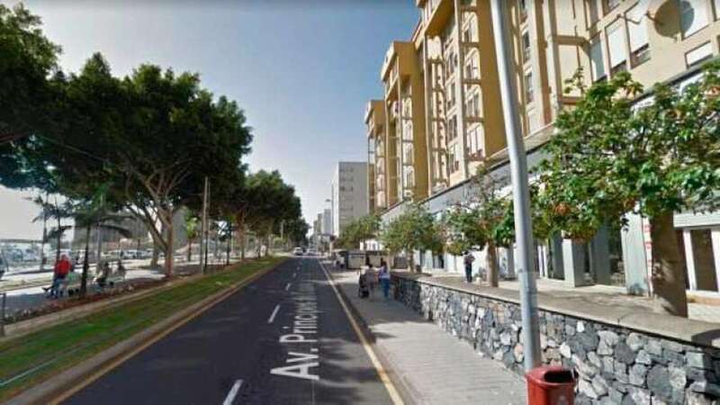 Imagen de una calle en el barrio de Ofra, en Santa Cruz de Tenerife (Foto TA)