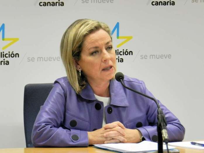 Ana Oramas, diputada de Coalición Canaria en el Congreso de los Diputados (Foto TA)