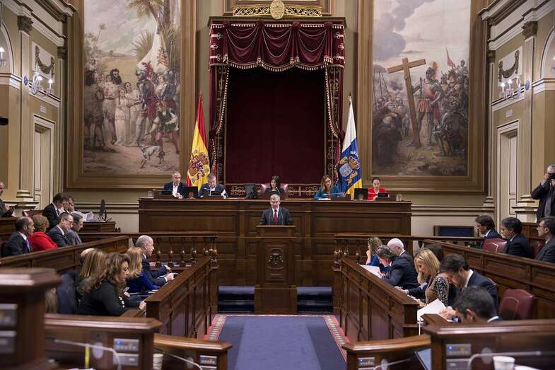 Imagen de la sesión de este martes (Foto TA)