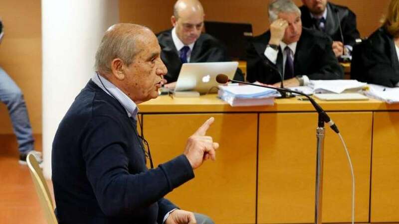 Dimas Martín, durante una de las jornadas del juicio del caso Unión (Foto Canarias7 / J.L. Carrasco)