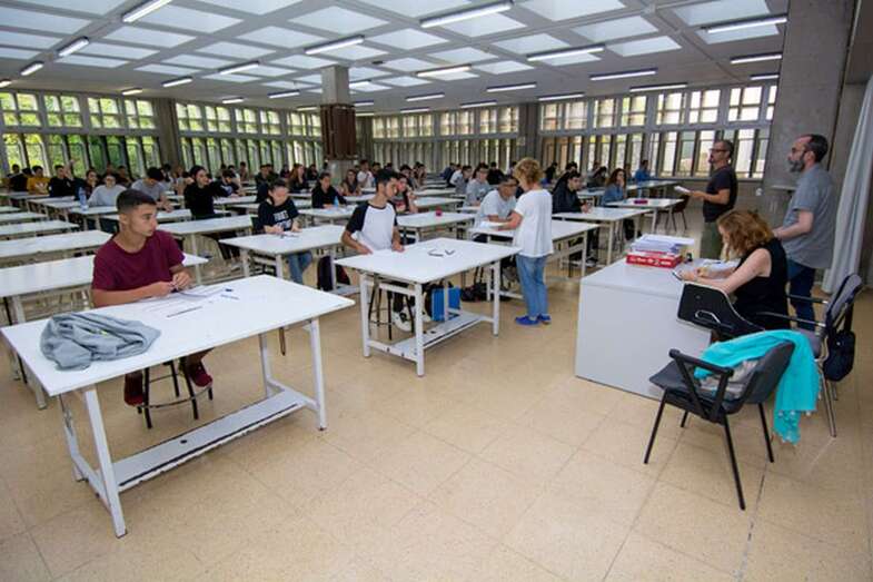 Imagen de archivo de unas pruebas de la EBAU (Foto TA)