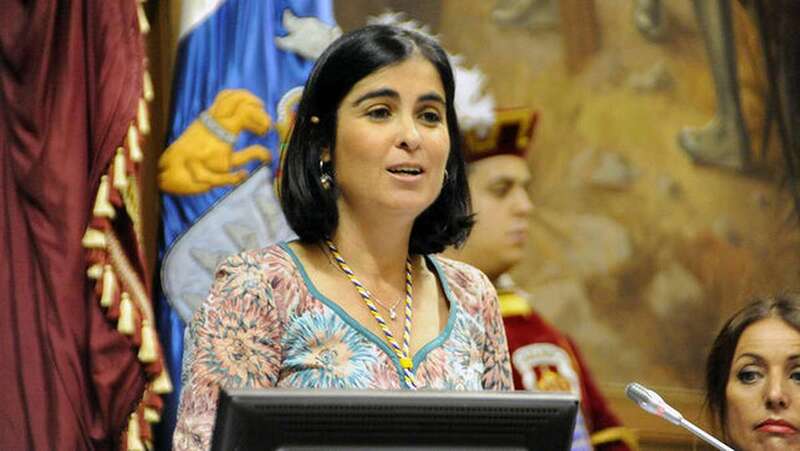 La presidenta del Parlamento de Canarias, Carolina Darias (Foto CanariasAhora)