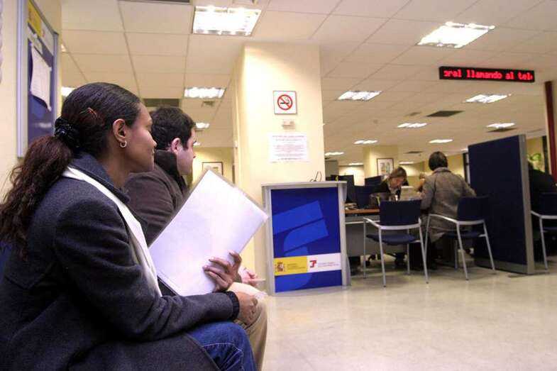 Imagen de archivo de unas oficinas de la Seguridad Social (Foto TA)