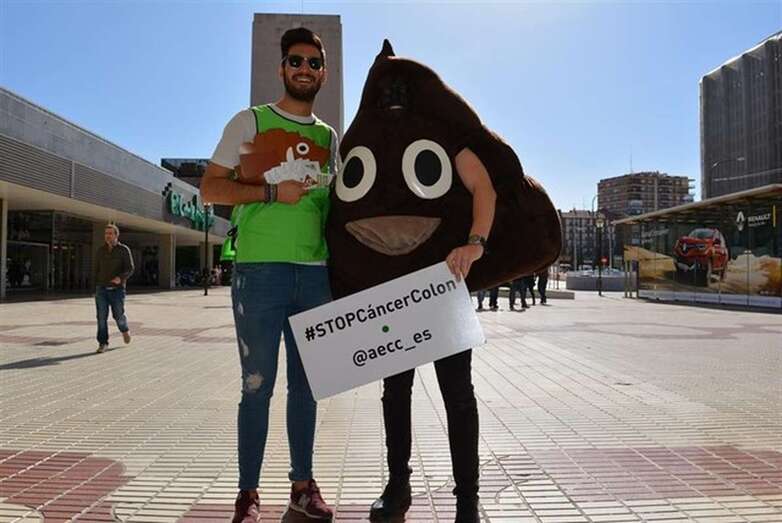 Campaña de AECC contra el cáncer de colon (Foto TA)