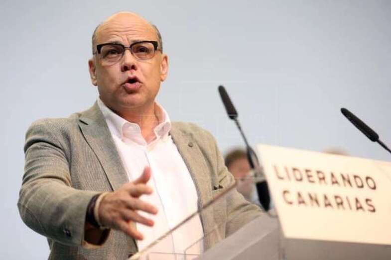 José Miguel Barragán, secretario general de Coalición Canaria (Foto Efe)