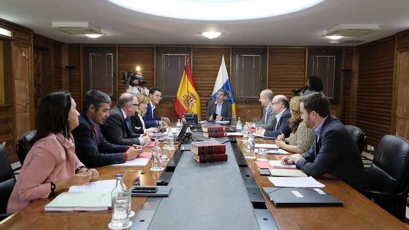 Imagen del Consejo de Gobierno celebrado este lunes (Foto Canarias)