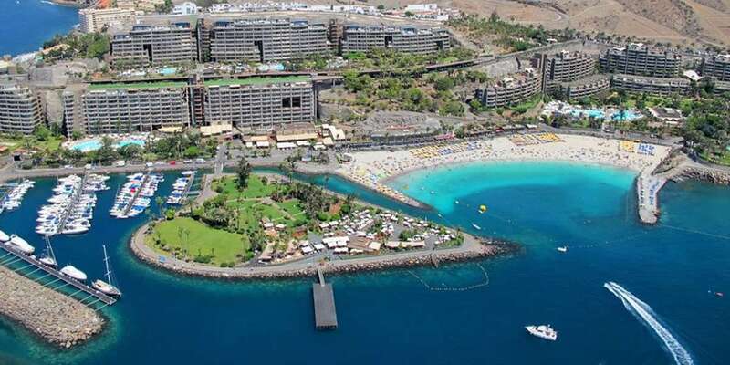 Imagen de archivo de una zona turístisca del sur de Gran Canaria (Foto TA)