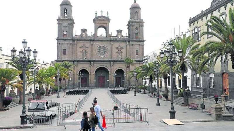 Imagen de archivo de la Catedral de Santa Ana, en la capital grancanaria (Foto Canarias7)