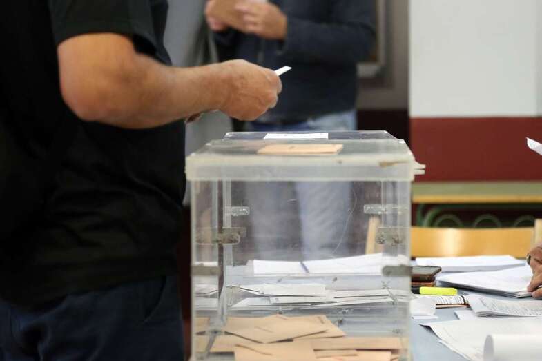 Imagen de archivo de una votación (Foto TA)