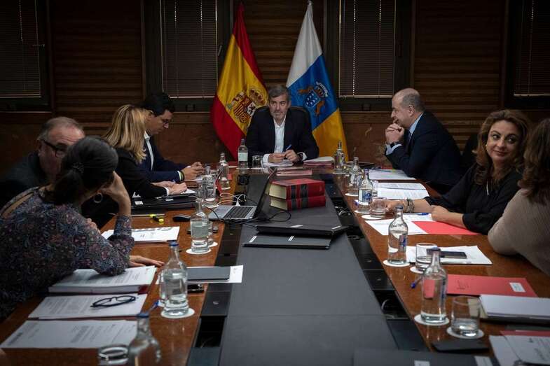 Imagen del Consejo de Gobierno de este lunes (Foto TA)