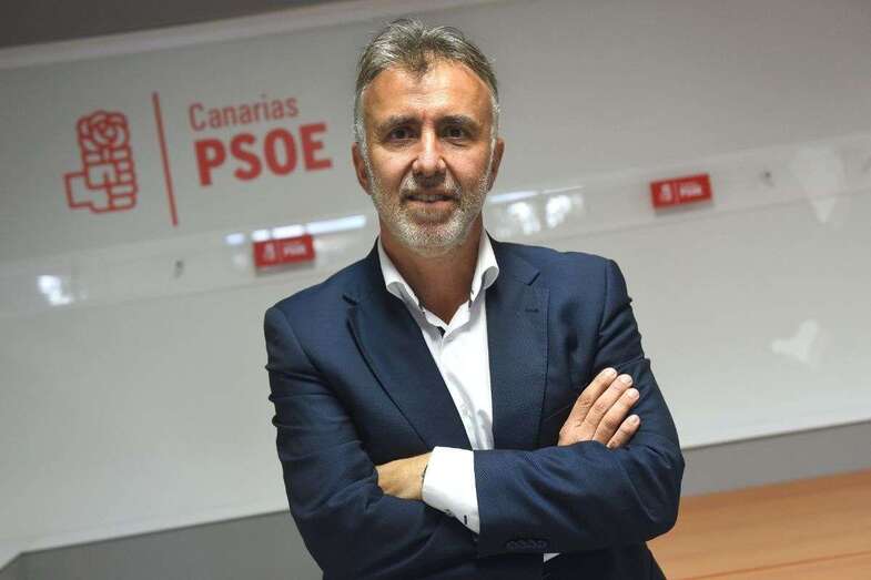 Ángel Víctor Torres, candidato del PSOE a la presidencia del Gobierno de Canarias (Foto TA)