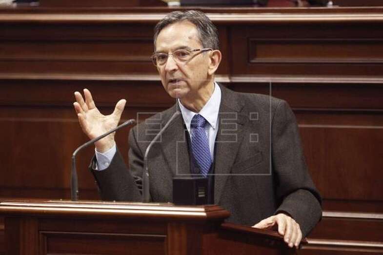 Imagen de archivo del dirigente de CC, Antonio Castro (Foto EFE / Cristóbal García)