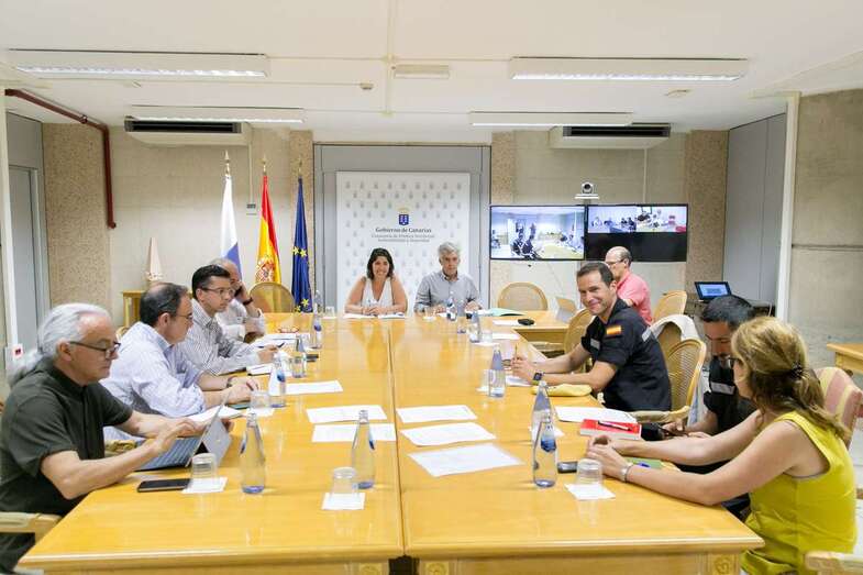 El Gobierno canario convocó este martes una reunión de coordinación (Foto TA)
