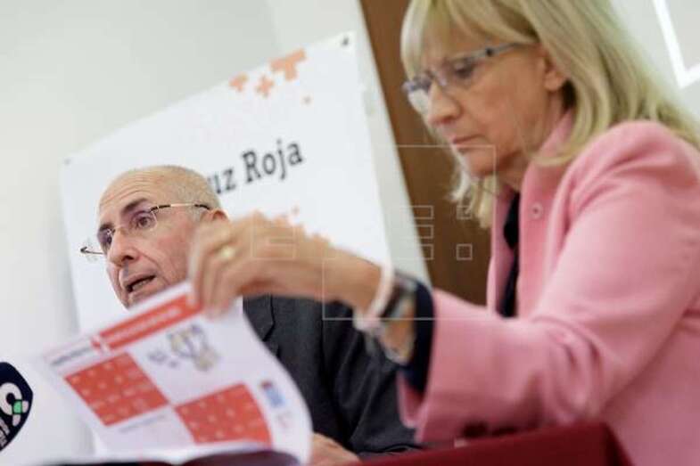 Cruz Roja en Canarias presenta su memoria de actuaciones en 2018 (Foto Efe)
