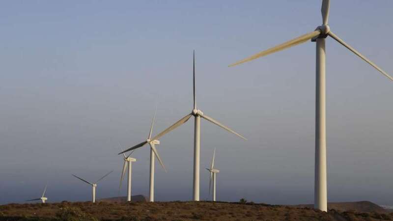 Imagen de archivo de un parque eólico (Foto Canarias7)