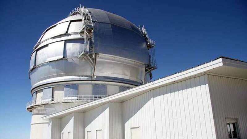 Imagen del Gran Telescopio Canarias (Foto TA)