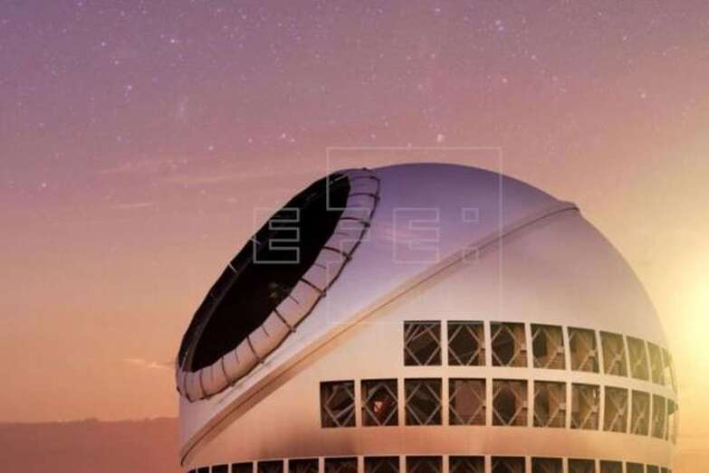 Recreación del futuro TMT (Foto Efe)