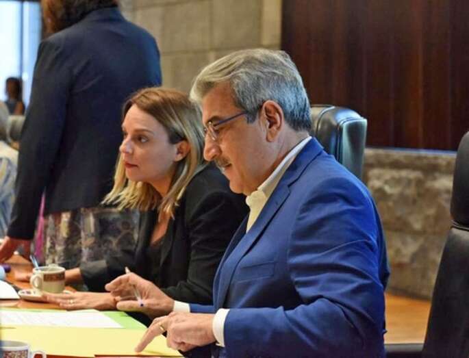 Román Rodríguez, vicepresidente y consejero de Hacienda del Gobierno de Canarias (Foto TA)