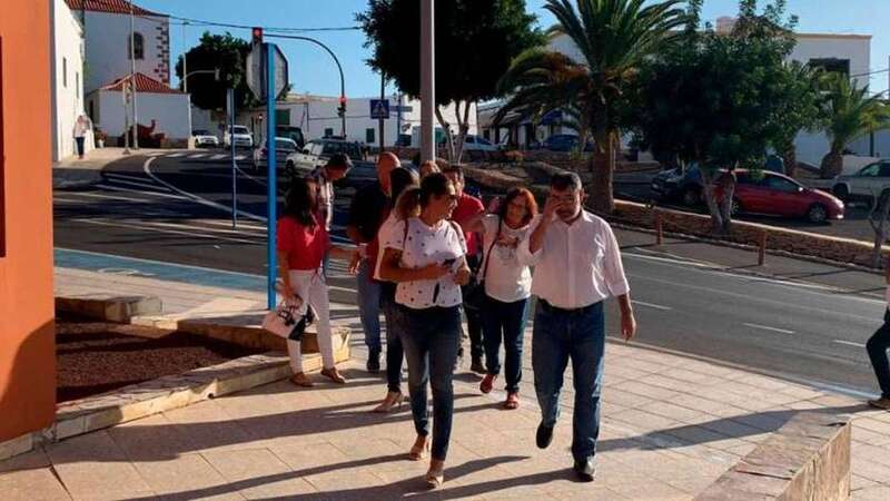 Momento de la presentación de la moción (Foto C7)