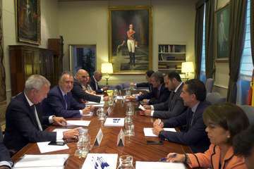 Reunión del Gobierno canario con el Ministerio de Fomento (Foto TA)