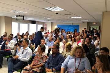 El PP de Telde arropa la elección de Australia Navarro como su presidenta en Canarias (Foto TA y TdC)