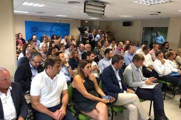 El PP de Telde arropa la elección de Australia Navarro como su presidenta en Canarias (Foto TA y TdC)