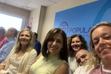 El PP de Telde arropa la elección de Australia Navarro como su presidenta en Canarias (Foto TA y TdC)