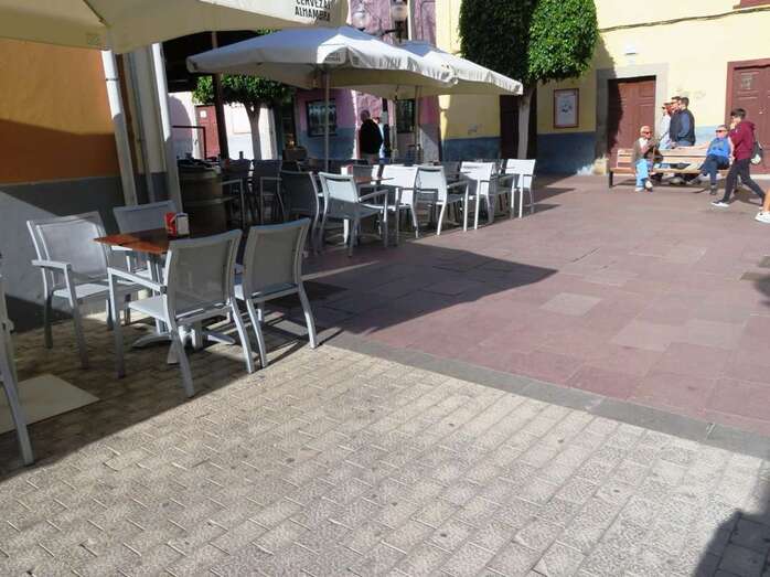 Sector comercial de Los Llanos de Telde (Foto TA)