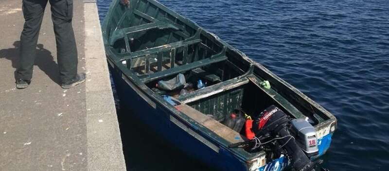 Imagen de archivo de una patera (Foto TA)